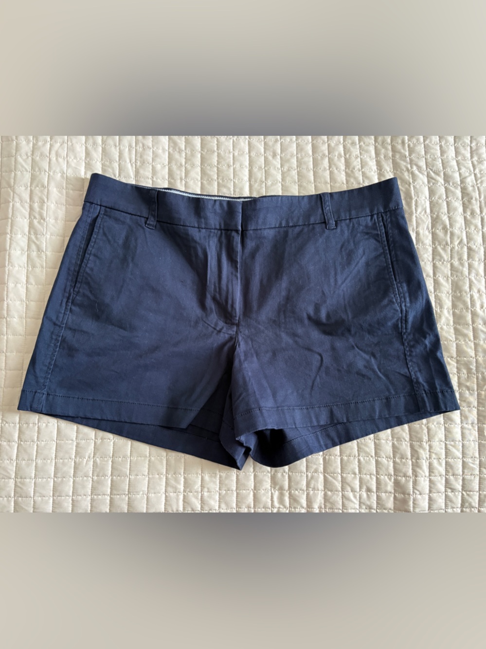 J. Crew Navy Cotton Blend Women’s Shorts